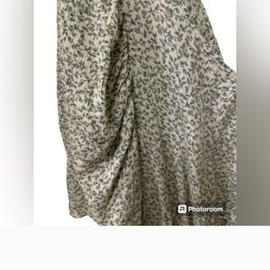 Calista modest floral dress